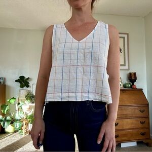 🌸Madewell Side Tie Top